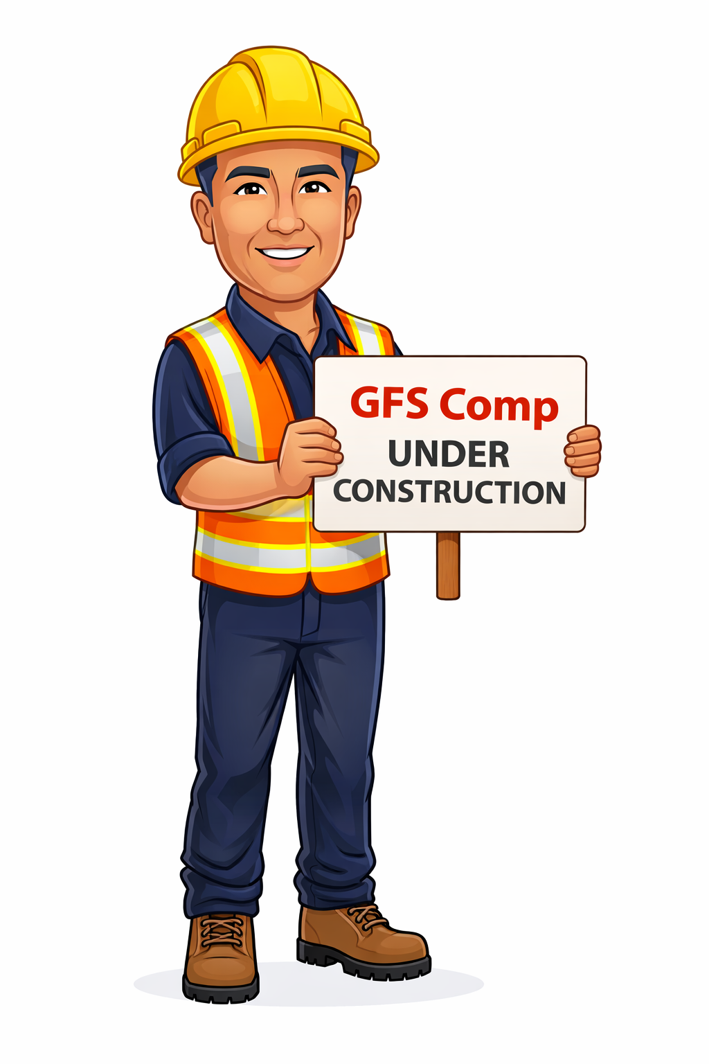 Under Construction Mascot